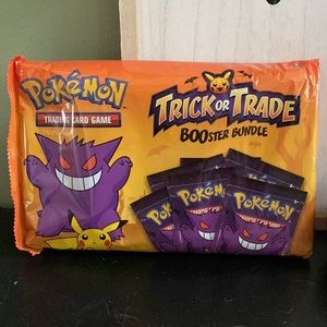 NWT Pokémon Trick or Trade BOOster bundle